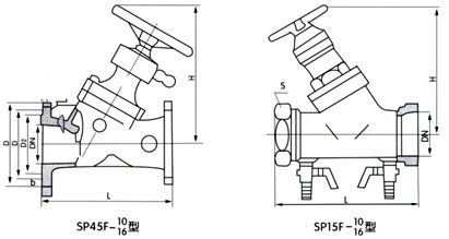數字鎖定平衡閥結構圖 數字鎖定平衡閥結構圖